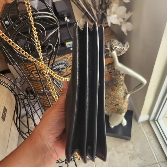 Coach Black Pebbled Leather Wristlet Clutch - Picture 5 of 9